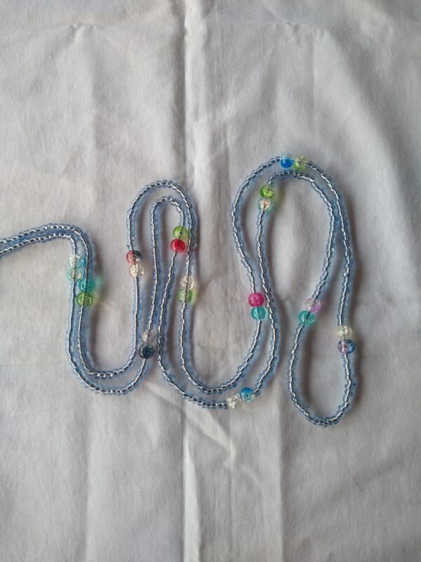 Chrome Love Waistbead